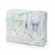 Manta + conejo peluche Interbaby