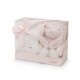 Manta + conejo peluche Interbaby