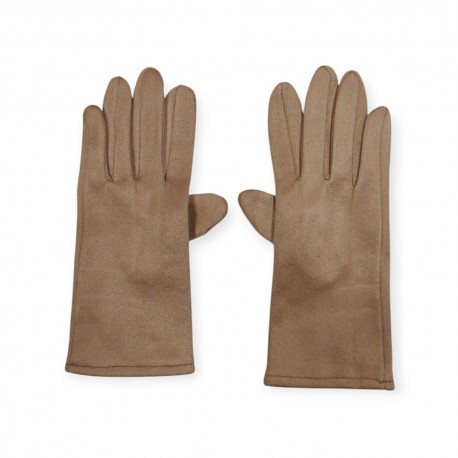 Complementos	 Guantes antelina mujer