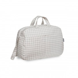 Bolso maternal cuadros vichy