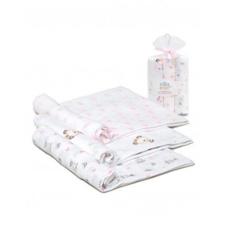 Pack 3 gasas Interbaby "osos"