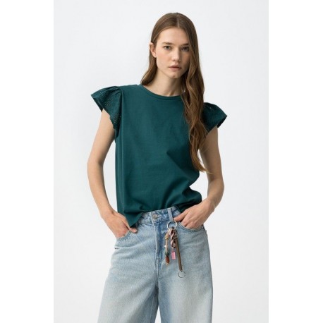 Mujer	 Camiseta mujer perforada Tiffosi
