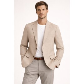Hombre	 Americana para hombre de lino