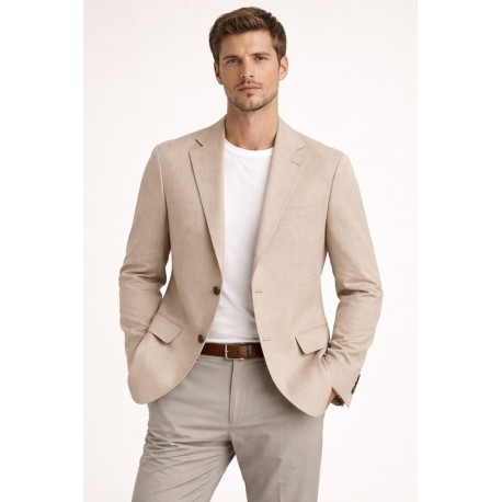 Hombre	 Americana para hombre de lino