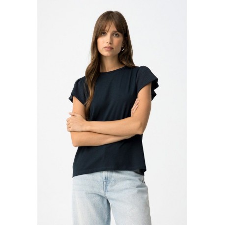 Mujer	 Camiseta volante mujer Tiffosi