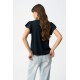 Mujer	 Camiseta volante mujer Tiffosi