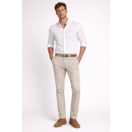 Hombre	 Pantalón chino hombre con cinturón