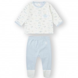 Conjunto polaina "Pingüinos" bebé