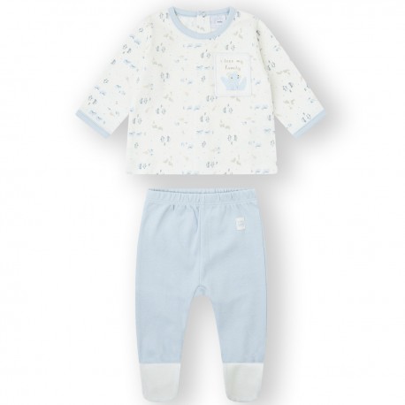 Conjunto polaina "Pingüinos" bebé