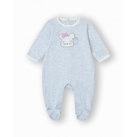 Pijama pelele bebe "Ratoncita"