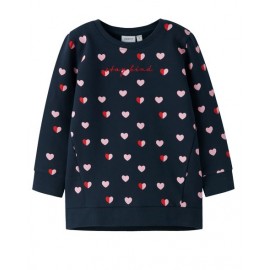 Sudadera "Corazones" Name It