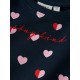 Sudadera "Corazones" Name It