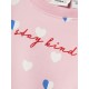 Sudadera "Corazones" Name It