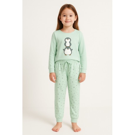 Pijama niña "Pingüinos"