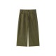 Pantalón culotte pana