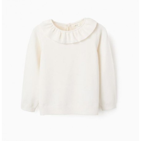 Jersey niña cuello volante Zippy