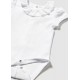 Bodys y Polainas	 Body bebé cuello bordado Mayoral