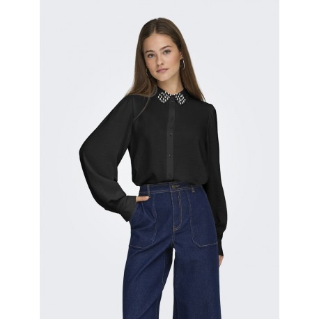 Blusa pedrería cuello JDY