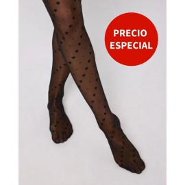 Panty corazones mujer 20D Ysabel Mora