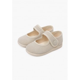 Niña	 Mercedita botón lino