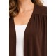Mujer	 Chaqueta abierta mujer lisa