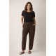 Pantalón fluido mujer bolsillos