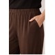 Pantalón fluido mujer bolsillos