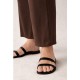 Pantalón fluido mujer bolsillos