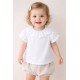 Bebé	 Blusa bebé cuello volante Newness