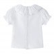Bebé	 Blusa bebé cuello volante Newness