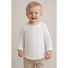 Bebé	 Camisa bebé bambula Newness