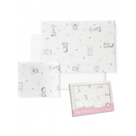 Triptico cuna franela "Koala"