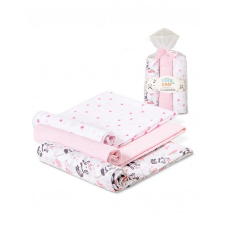 Pack 3 gasas "Paracaidista" Interbaby