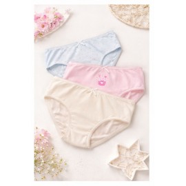 Bragas	 Pack 3 bragas niña fantasía