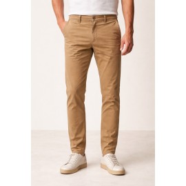 Pantalón chino hombre algodón