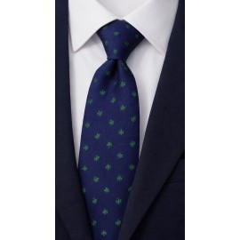 Corbata juvenil "Hojas"