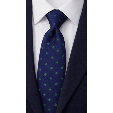 Corbata juvenil "Hojas"