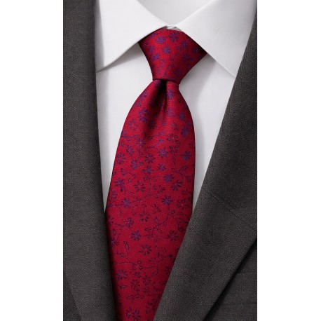 Corbata hombre "Flores"