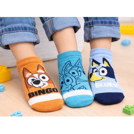 Calcetines	 Pack 3 calcetines niño "Bluey"