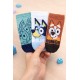 Calcetines	 Pack 3 calcetines niño "Bluey"
