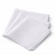 Pack 3 pañuelos hombre blanco