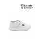 Bebé	 Sandalia lona Barefoot velcro bebé