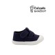 Bebé	 Sandalia lona Barefoot velcro bebé