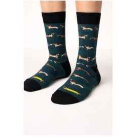 Calcetines	 Calcetín "Perros" hombre