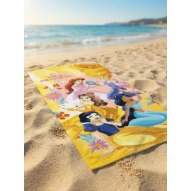 Niña	 Toalla playa Princesas microfibra