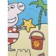 Niña	 Toalla playa Peppa Pig microfibra