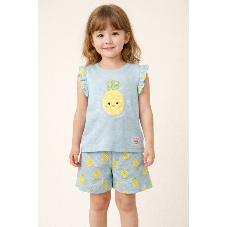 Pijamas	 Pijama niña "Piñas"