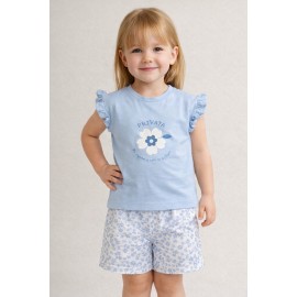 Pijamas	 Pijama niña "Flores"