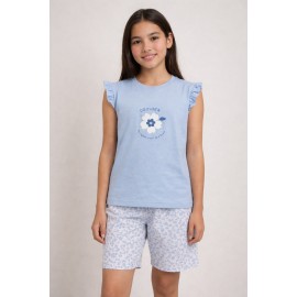 Pijamas	 Pijama "Flores" niña