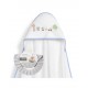 Capa baño+gorro bebé "Granja"